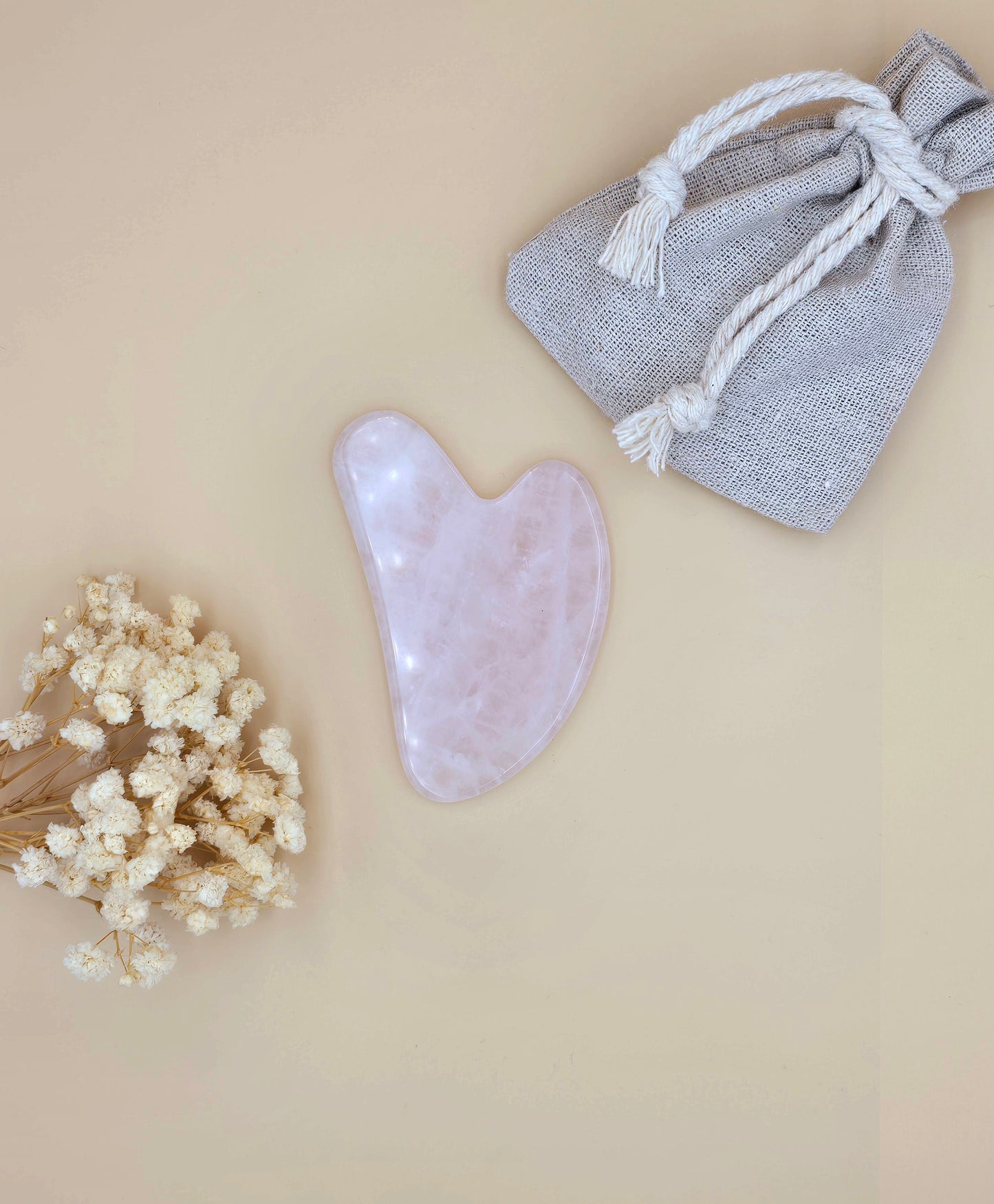 ROSE QUARTS GUA SHA TOOL