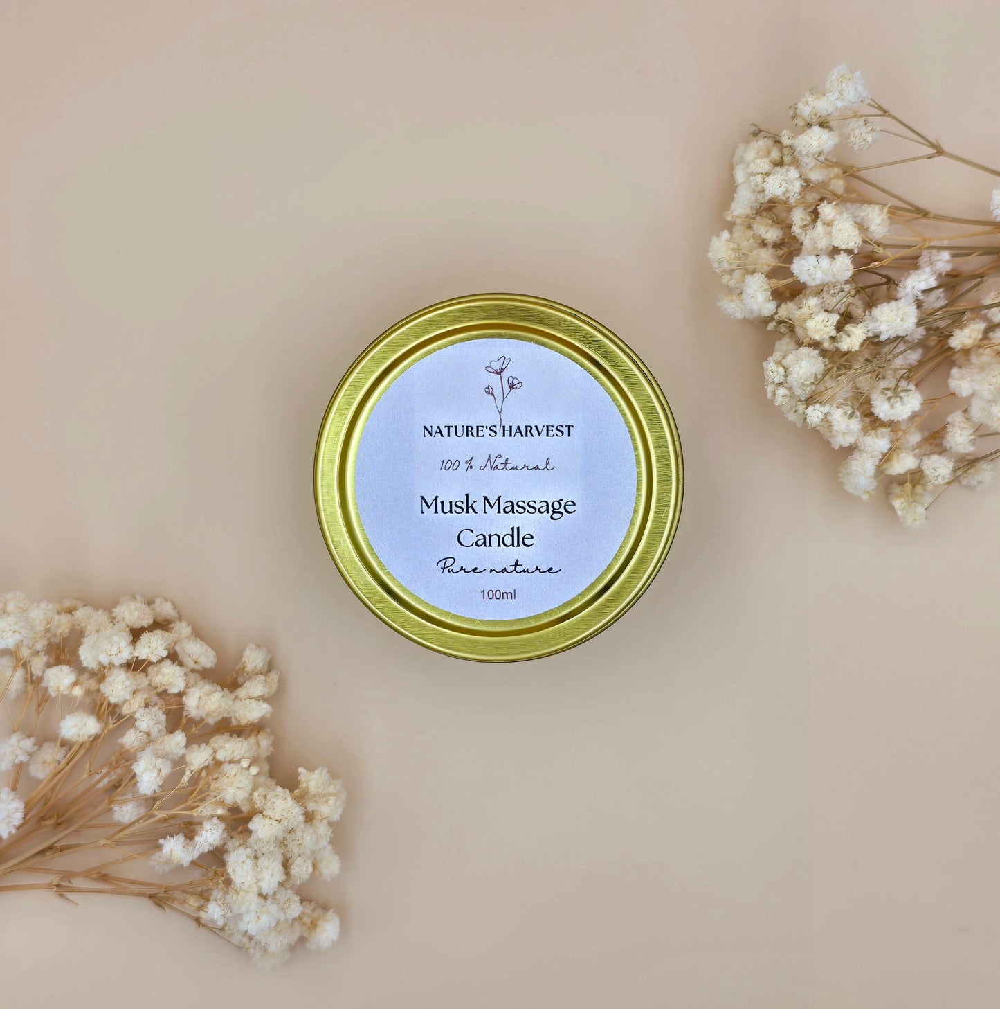 AMBRETTE MUSK MASSAGE CANDLE 100 ml