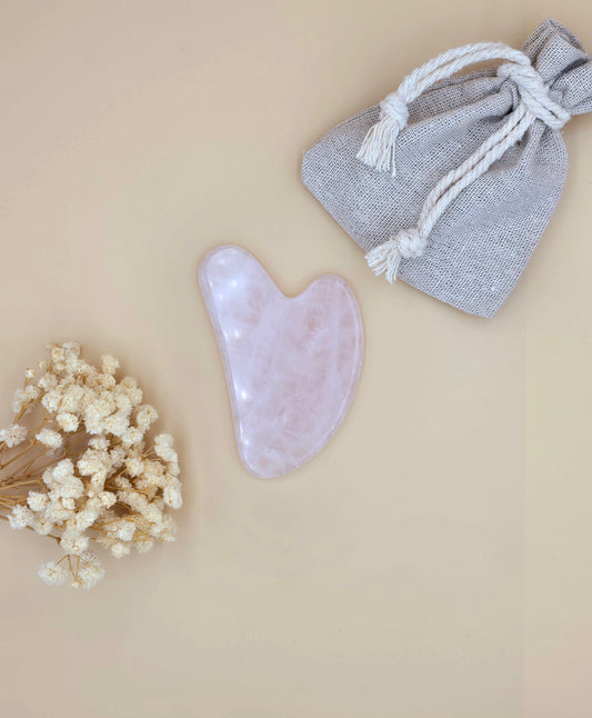ROSE QUARTS GUA SHA TOOL